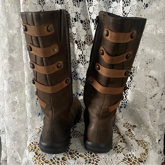 Merrell Women's Captiva Launch 2 Waterproof Boot in Cinnamon Molasses Size 7 - Picture 8 of 13